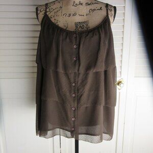 Apostrophe Woman Ruffles Camisole Style - Size 20-22W